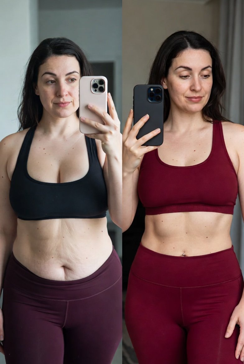Antes e depois psyllium 2