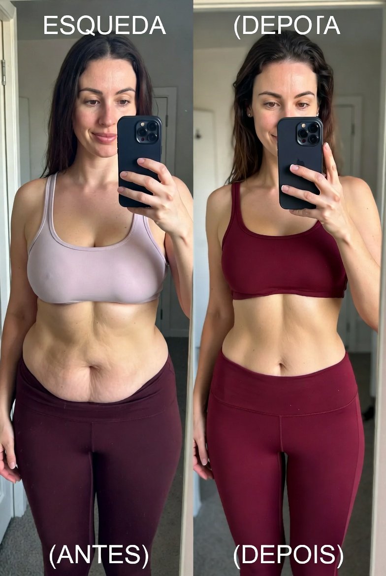 Antes e depois psyllium 4