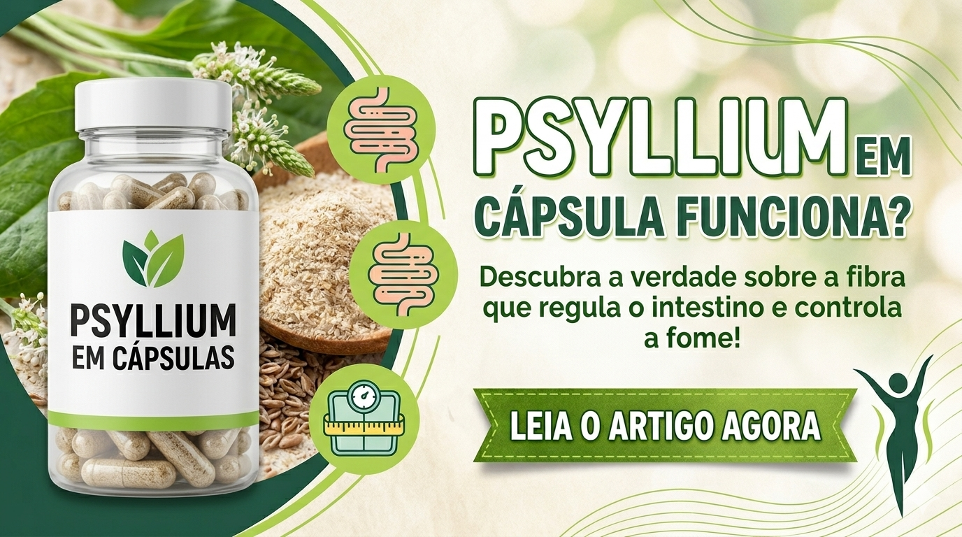 Psyllium em Cápsula Funciona? veja opinião complete